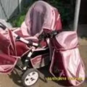Продается коляска детская трансформер,  зима-лето,  б/у.